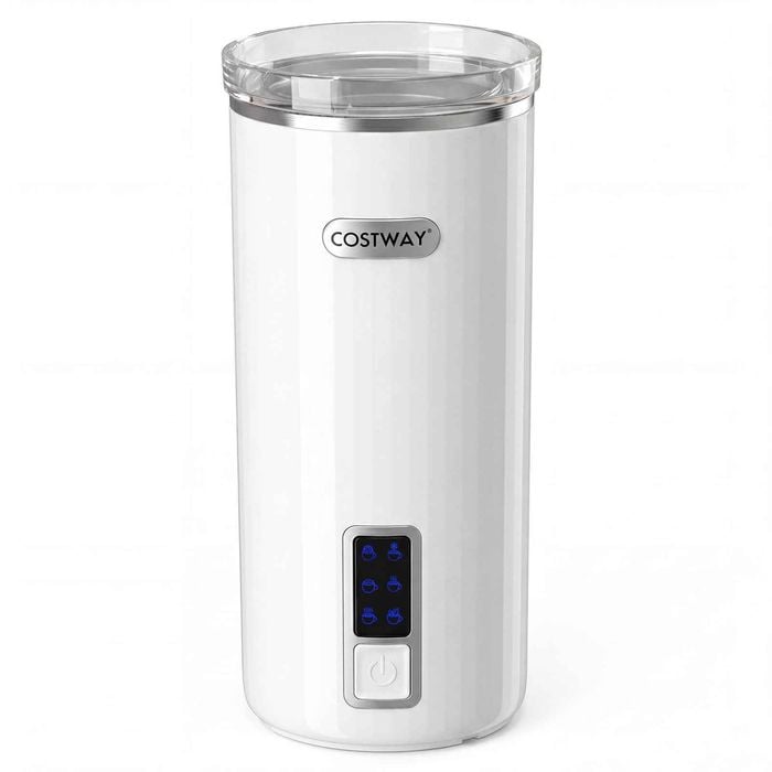 Costway 6in1 Electric Milk Frother Steamer Stainless Foam Maker Warmer