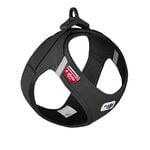 Curli Black Medium Clasp Air-Mesh Dog Vest Harness