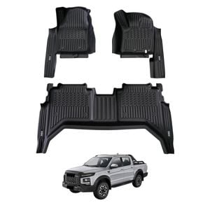 AUSGO 7D Car Floor Mats for JAC T9 2024-Onwards All-Weather Floor Liners