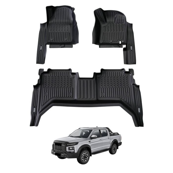AUSGO 7D Car Floor Mats for JAC T9 2024-Onwards All-Weather Floor Liners