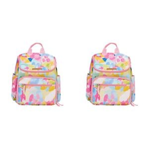 2PK Annabel Trends Polyester Picnic Lunch Bag Backpack -  Good Vibes