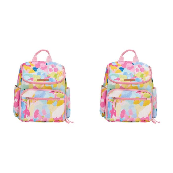 2PK Annabel Trends Polyester Picnic Lunch Bag Backpack -  Good Vibes