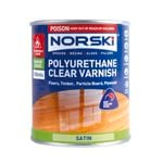 Norski 500ml Satin Polyurethane Varnish