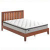 Zinus Double Deluxe Solid Wood Bed Frame & Pocket Spring Mattress Set, 30cm Euro