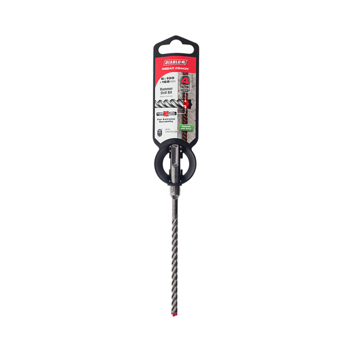 Diablo 6 x 165mm Rebar Demon SDS-Plus Hammer Drill Bit