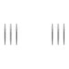 6pc Target 26mm Swiss Diamond Pro Point Replacement For Darts Sp Barrels Slv