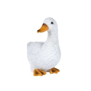 Northcote Pottery 7.5 x 12cm White Duck Statue