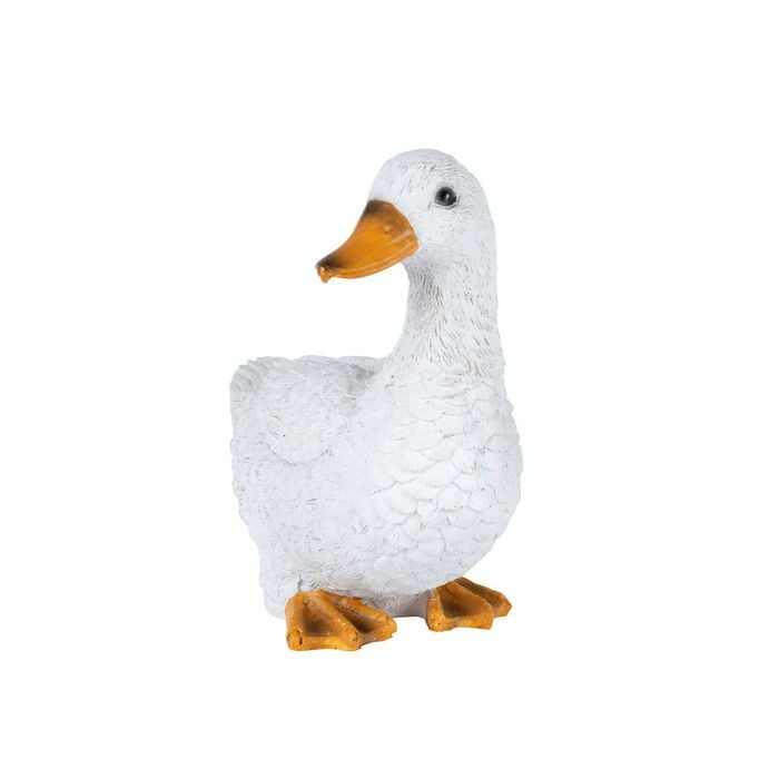 Northcote Pottery 7.5 x 12cm White Duck Statue