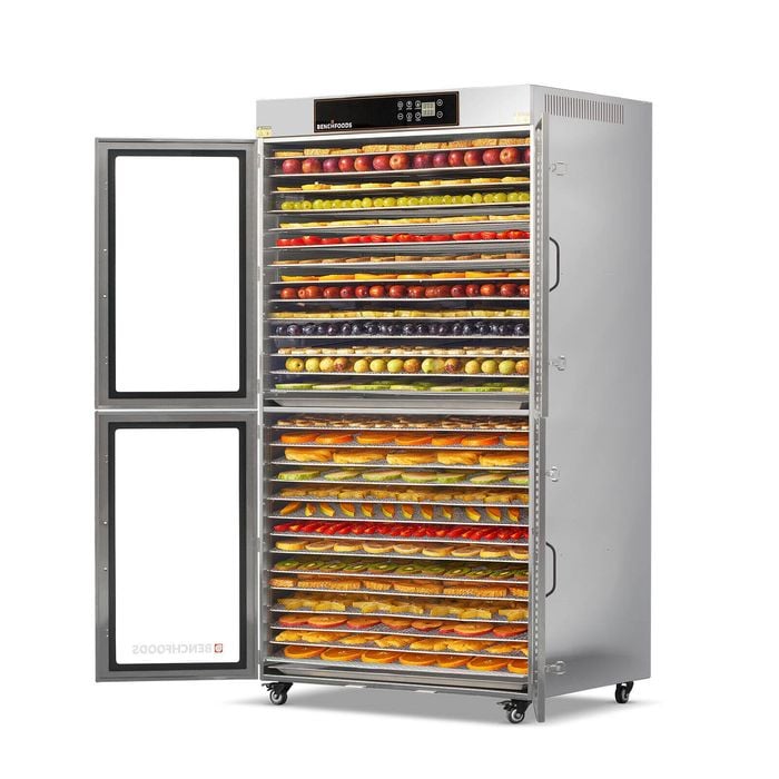 Benchfoods 28 Tray Commercial Dehydrator - 199 hrs | Stainless Steel | 670 mm