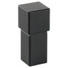 Hafele 14 x 34mm Black Anodised Cabinet Knob