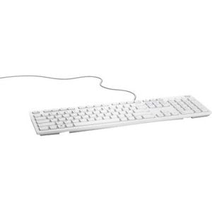 Dell Kb216 Multimedia Keyboard – Us English – White – Chromeos/pc Compatible