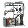 Everfit Sports Equipment Organizer Rack Multi Garage Storage for Golf Bag 174cm