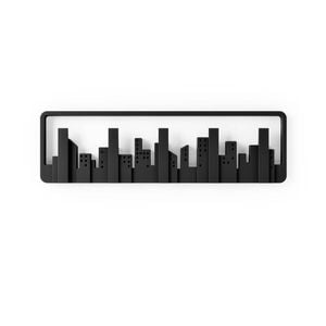 Umbra Skyline Multi Hook Black 50x15x3cm