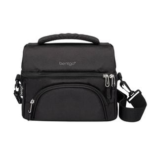 Bentgo Deluxe Lunch Bag w/ Shoulder Strap 25.4cmx17.78cmx17.78cm Carbon Black