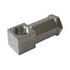 GASO O2 Oxygen Sensor Spacer Adapter CEL Fix, M18 x 1.5 Threaded Extender 90 Degree