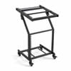 Costway 9u Dj Gear Stand Audio Rack Mount Adjustable Stage Cart Music
