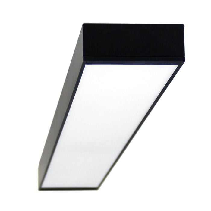Oriel Lighting Vana Cts Tricolour Led Ceiling Light Black 150cm