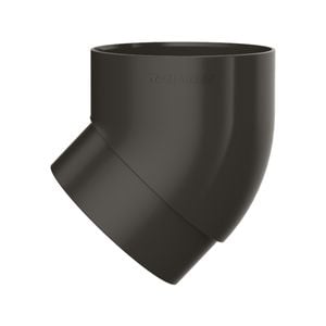 Marley 80mm 43° MF Flaxblack Socket Bend
