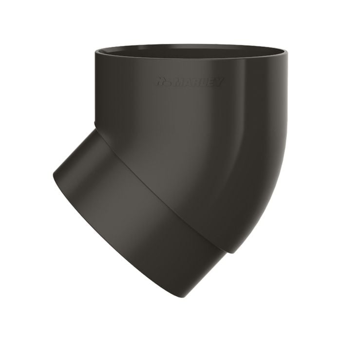 Marley 80mm 43° MF Flaxblack Socket Bend