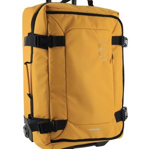 GAP Travel Large Soft Shell Suitcase Lockable Trolley Luggage 43x73cm Yellow