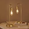 Sherwood Set of 2 Kara Metal Table Lamp Brass Gold