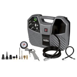 Ozito 1100W Inflate-It Compressor Kit