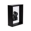 Nicola Spring 5" x 7" Black 3D Deep Box Photo Frame - 4" x 6" Mount