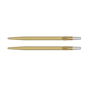 2PK Target Swiss SLK Dart Point Replacement Spare Accessory Tip 42mm Gold