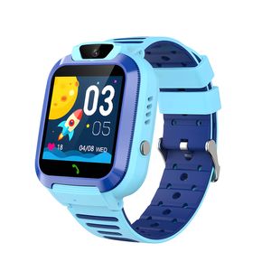 Catzon C2Kids Smart Watch 4G GPS Tracker with Video Call & SOS Voice Chat-Blue