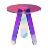 Vevor Iridescent Acrylic End Side Table  in Living Room for study and eat