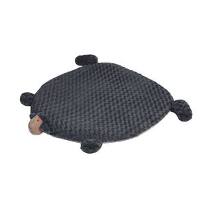 Pawz Squeaky Pet Calming Bed Large Charcoal