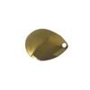Artizan Smooth Colorado Blade, Brass, 28mml X 23mmw, Qty 5