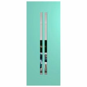 Hume 2040 x 820 x 40mm Verve External Door VER2 - Clear Glass