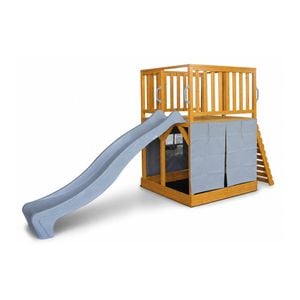 The Henry Hideout Cubby House - Pearl Blue Slide & Accessories