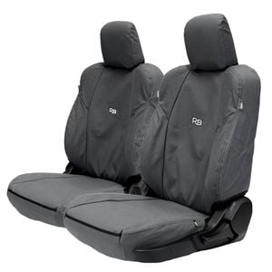 Razorback 4x4 XP7 Heavy Duty Canvas 2x Front Seat Covers Suitable for a Isuzu D-MAX RG (NOT SX)