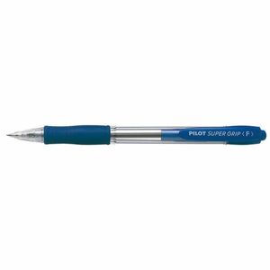 Pilot BPGP Super Grip Retractable Fine Pen 12pcs (Blue)