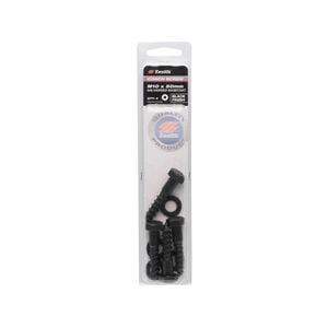 Zenith M10 x 50mm Black Coach Screw - 4 Pack