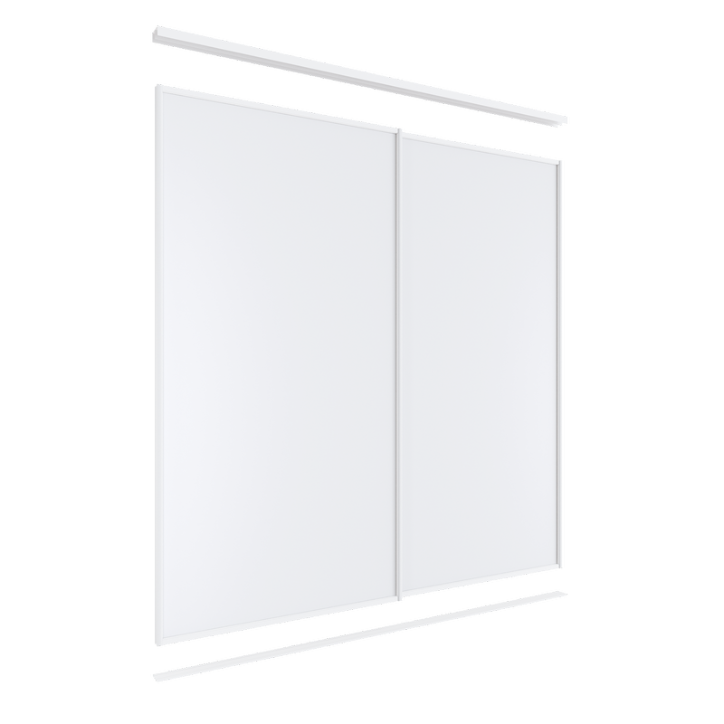 2400mm x 1801mm-2400mm 2 Melamine Wardrobe Door Package