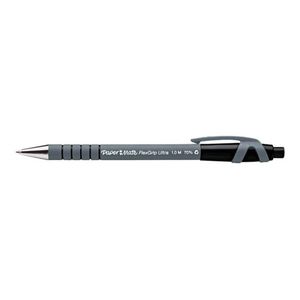 Paper Mate Flexgrip Ultra Retractable Pen (Medium) (Black)