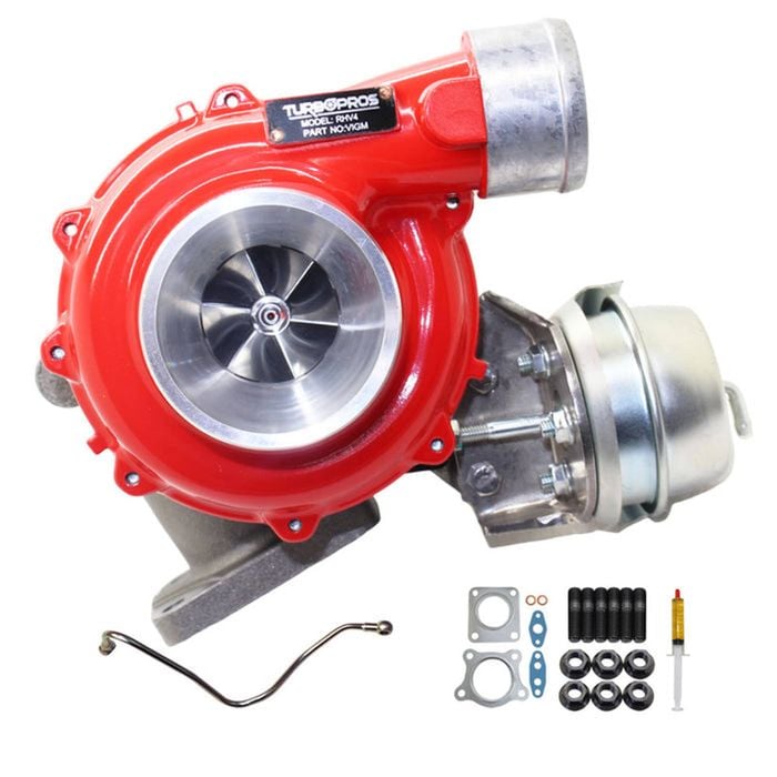 Gen1 High Flow Turbo Charger With Genuine Oil Feed Pipe For Isuzu D-max 4jj1 3.0l 2010-2012