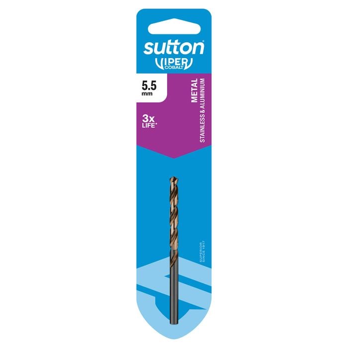 Sutton Tools 5.5mm Viper Cobalt Jobber Drill Bit