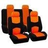 Catzon Car Seat Covers Full Set Universal Fit Interior Accessories For Truck Van Suv-orange