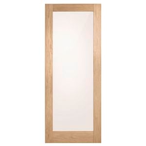 Corinthian 2040 x 720 x 35mm Internal Door White Oak Moda Translucent Glass AMODG1