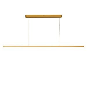 Vencha Beam 30w LED Linear Pendant Light - 1.5m Gold