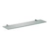 Mondella Resonance Chrome Single Glass Shelf