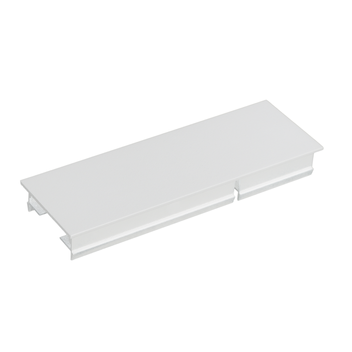 DECO 80 x 40mm Surfmist DecoBatten End Cap