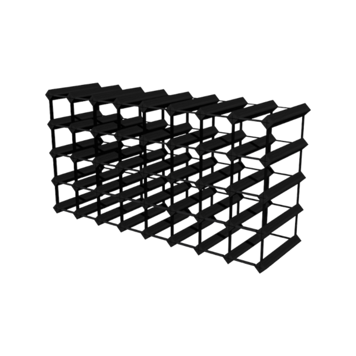 40 Bottles Classic Line Wine Rack - Black