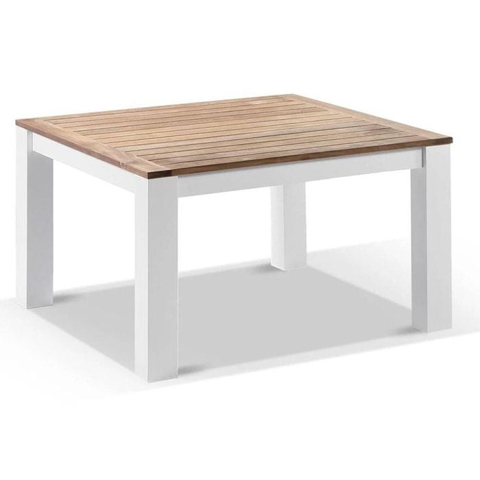 Bay Gallery Furnitire Balmoral Outdoor Low Dining Coffee Table White