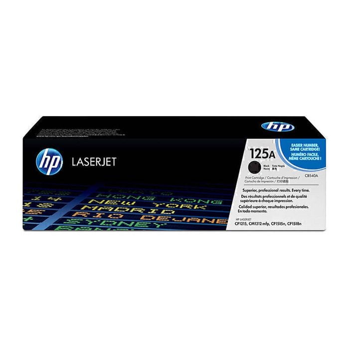 Hp 125a Black Toner Cb540a