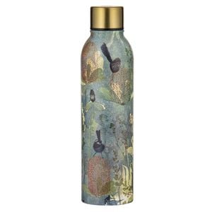 Ashdene Stainless Steel 500ml/24cm Enchanting Banksia Drink Bottle - Green